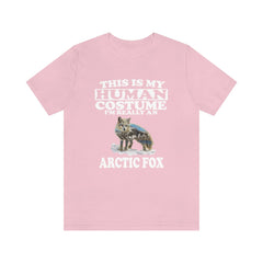 This Is My Human Costume I'm Really An Arctic Fox T-Shirt - arctic fox print design