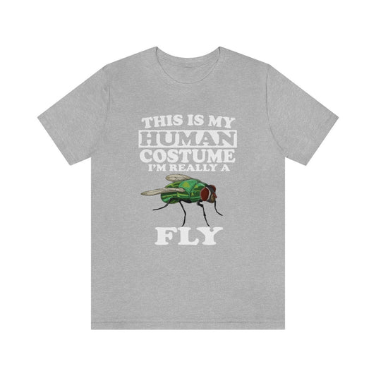 This Is My Human Costume I'm Really A Fly T-Shirt - fly print design