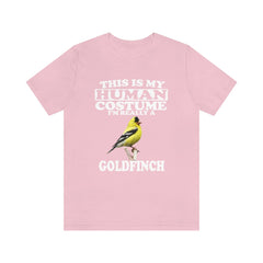 Goldfinch Human Costume Shirt - goldfinch print design