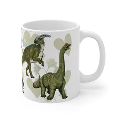 Dinosaur Fan Coffee Mug - dinosaur print design