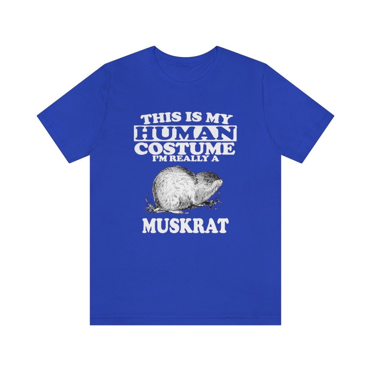 Muskrat T-Shirt - muskrat print design