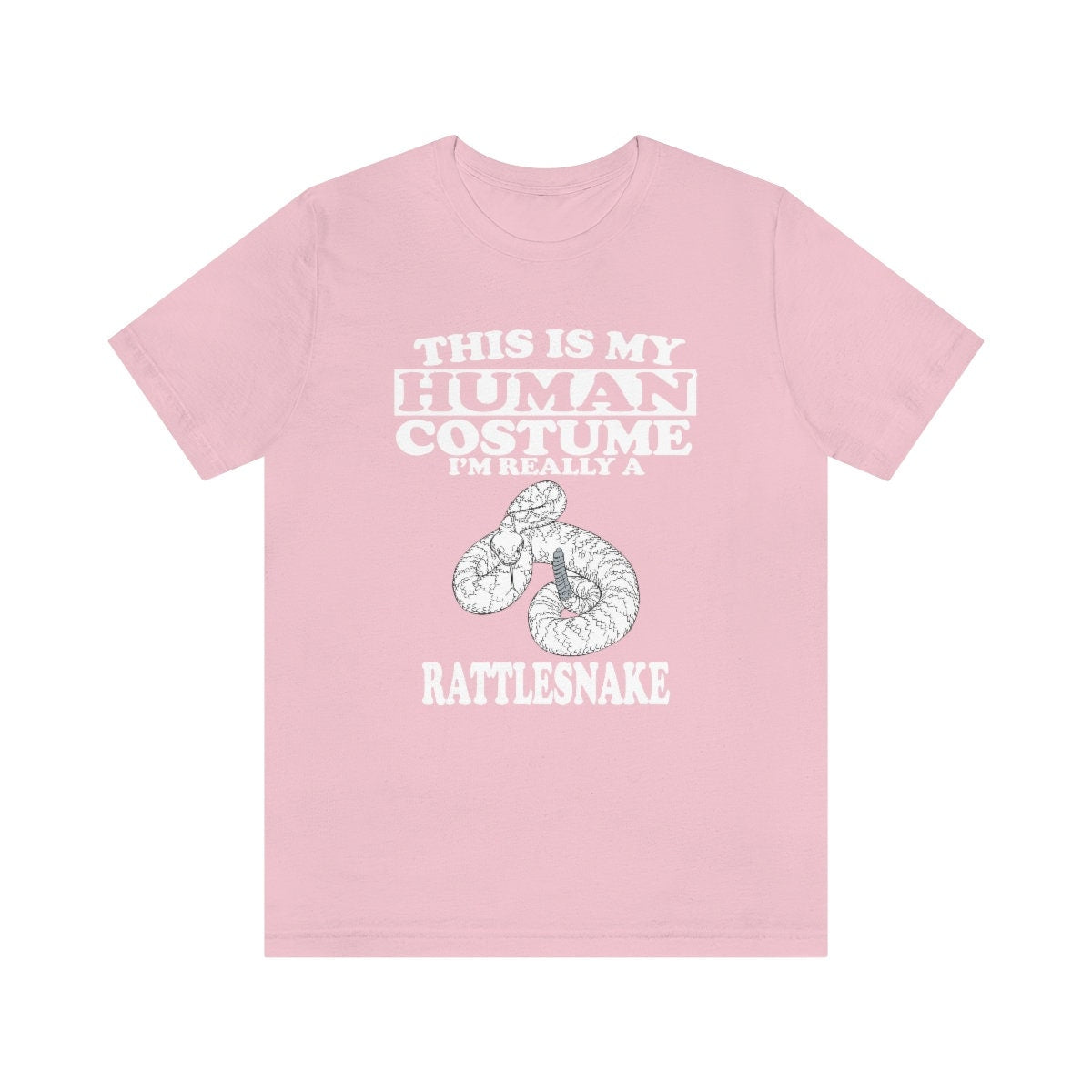 This Is My Human Costume I'm Really A Rattlesnake Snake Shirt - rattlesnake print design