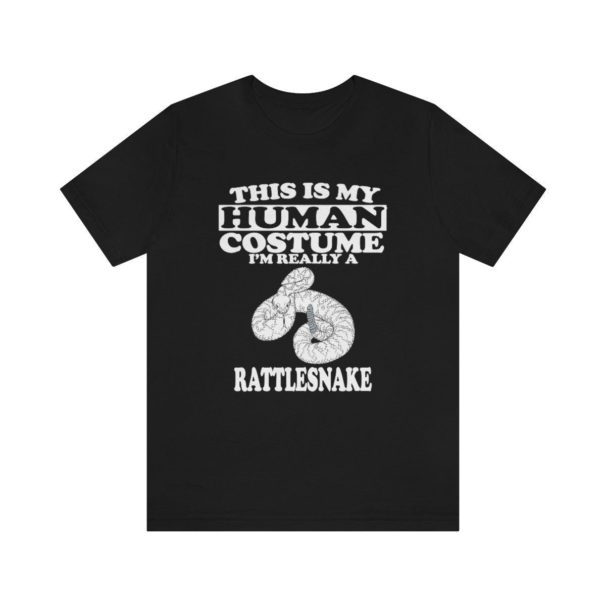 This Is My Human Costume I'm Really A Rattlesnake Snake Shirt, Rattlesnake Lover Shirt, Rattlesnake Shirt, Funny Snake Gift Animal Shirt Image 1