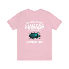This Is My Human Costume I'm Really A Scarab Beetle Shirt - scarab beetle print design