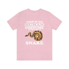 Snake Human Costume Shirt - snake print design