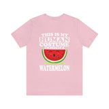 This Is My Human Costume I'm Really A Watermelon Fruit Shirt, Watermelon Lover Shirt, Watermelon Shirt, Funny Watermelon Adult Kid Shirt Image 3