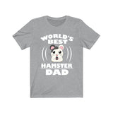 World's Best Hamster Dad Shirt, Hamster Lover Shirt, Hamster Dad Shirt, Funny Hamster Gift, Boy Girl Shirt Image 3