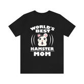 World's Best Hamster Mom Shirt, Hamster Lover Shirt, Hamster Mom Shirt, Funny Hamster Gift, Boy Girl Shirt Image 1