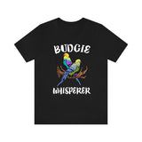 Budgie Whisperer Shirt, Budgie Lover Shirt, Budgie Shirt, Funny Budgie Gift, Boy Girl Shirt Image 1