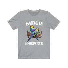 Budgie Whisperer Shirt - budgie print design