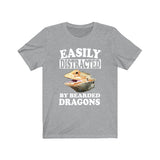 Easily Distracted By Bearded Dragons Shirt, Bearded Dragon Lover Shirt, Bearded Dragon Shirt, Bearded Dragon Lover Gift, Boy Girl Shirt Image 3