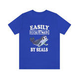 Easily Distracted By Seals Shirt, Seal Lover Shirt, Seal Shirt, Seal Gift, Cute Seal Shirt, Adult Toddler Kids Gift T-Shirt Image 4
