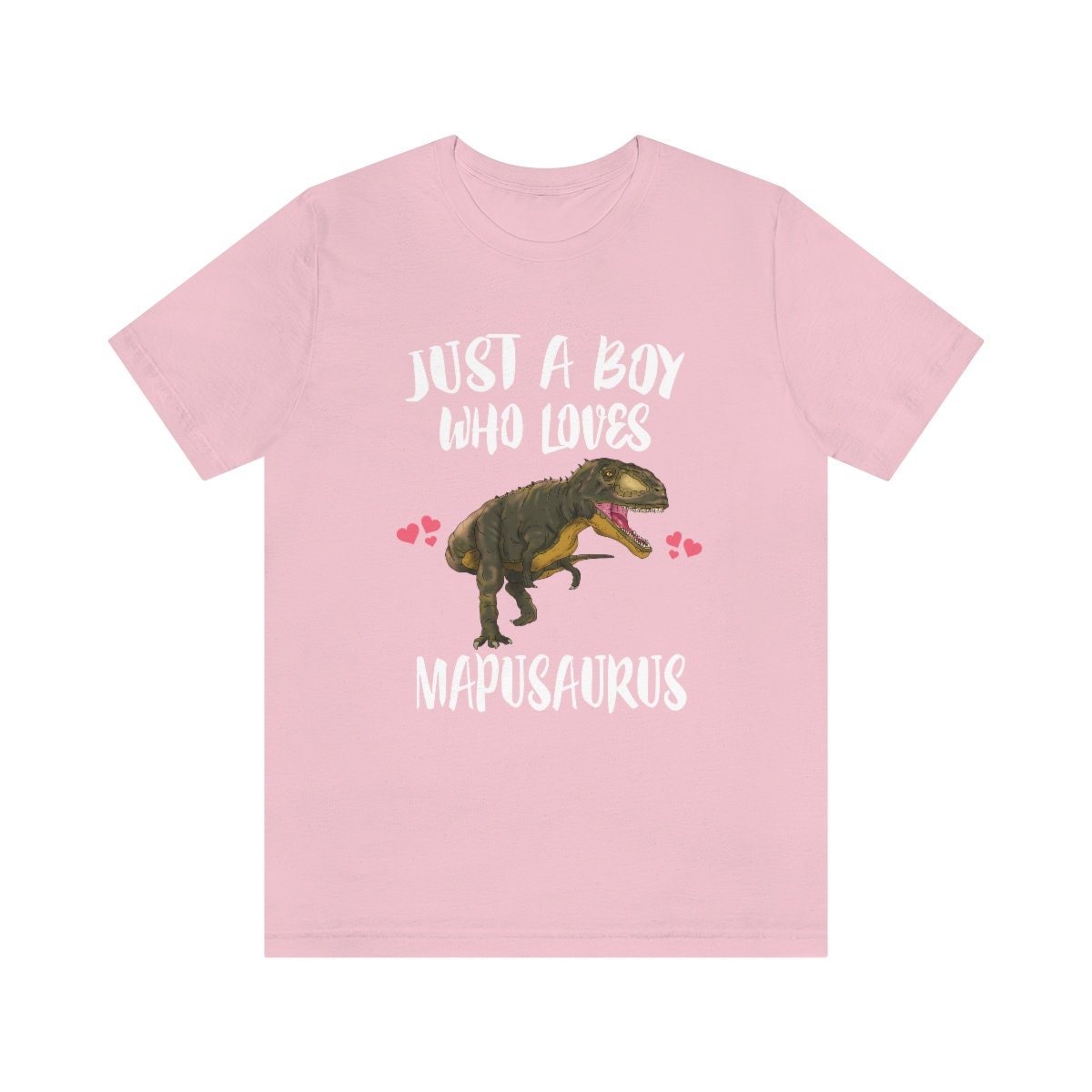 Just A Boy Who Loves Mapusaurus Dinosaur Shirt - Mapusaurus print design