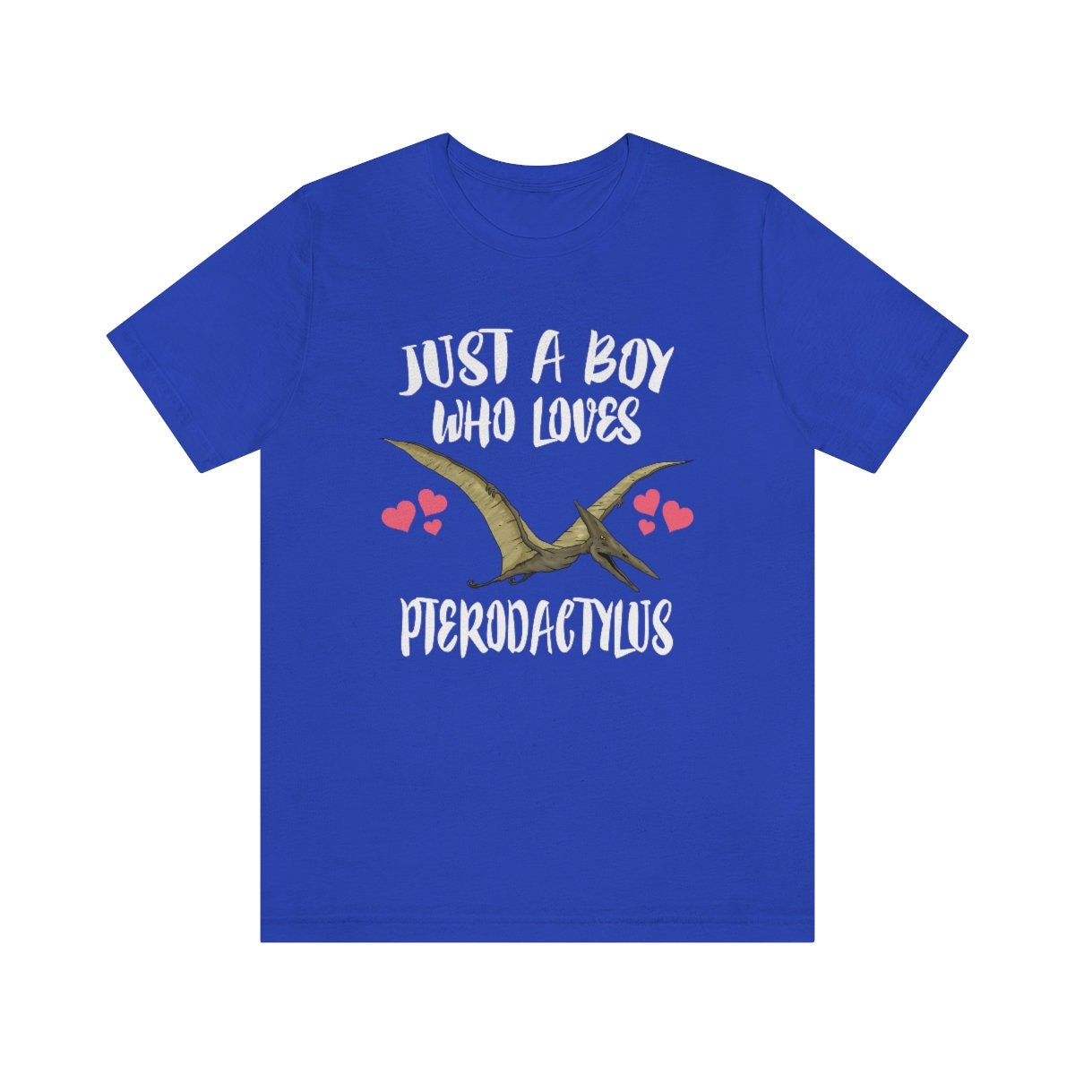 Just a boy who loves pterodactylus Jurassic flying pterosaur dinosaur tee