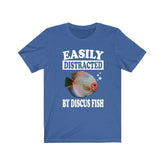 Easily Distracted By Discus Fish Shirt, Discus Lover Shirt, Discus Shirt, Discus Lover Gift, Boy Girl Shirt Image 1