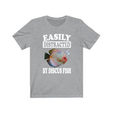 Easily Distracted By Discus Fish Shirt, Discus Lover Shirt, Discus Shirt, Discus Lover Gift, Boy Girl Shirt Image 2