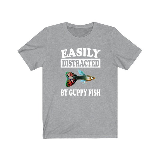Easily Distracted By Guppy Fish Shirt - guppy print design