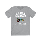 Easily Distracted By Guppy Fish Shirt, Guppy Lover Shirt, Guppy Shirt, Guppy Lover Gift, Boy Girl Shirt Image 1