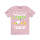 Work In My Garden Hang Out With My Ducks Shirt, Duck Lover Shirt, Duck Shirt, Duck Lover Gift, Duck Boy Girl Shirt Image 4