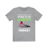 Work In My Garden Hang Out With My Birds Shirt, Bird Lover Shirt, Birding Shirt, Bird Lover Gift, Birding Boy Girl Shirt Image 2