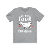 I Just Really Love Beluga Whales Ok Shirt, Beluga Whale Lover Shirt, Beluga Whale Shirt, Beluga Whale Lover Gift, Whale Boy Girl T-Shirt Image 3