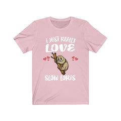 I Just Really Love Slow Loris OK Shirt - slow loris print design