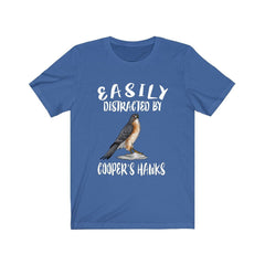 Easily Distracted By Cooper's Hawk Shirt - Cooper's Hawk print design