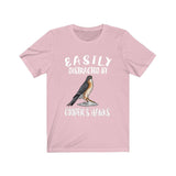 Easily Distracted By Cooper's Hawk Shirt, Hawk Shirt, Hawk Lover Shirt, Birding Shirt, Bird Lover Gift, Animal Gift Image 4