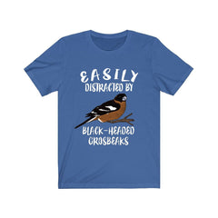 Easily Distracted By Grosbeaks Bird Shirt - grosbeak print design