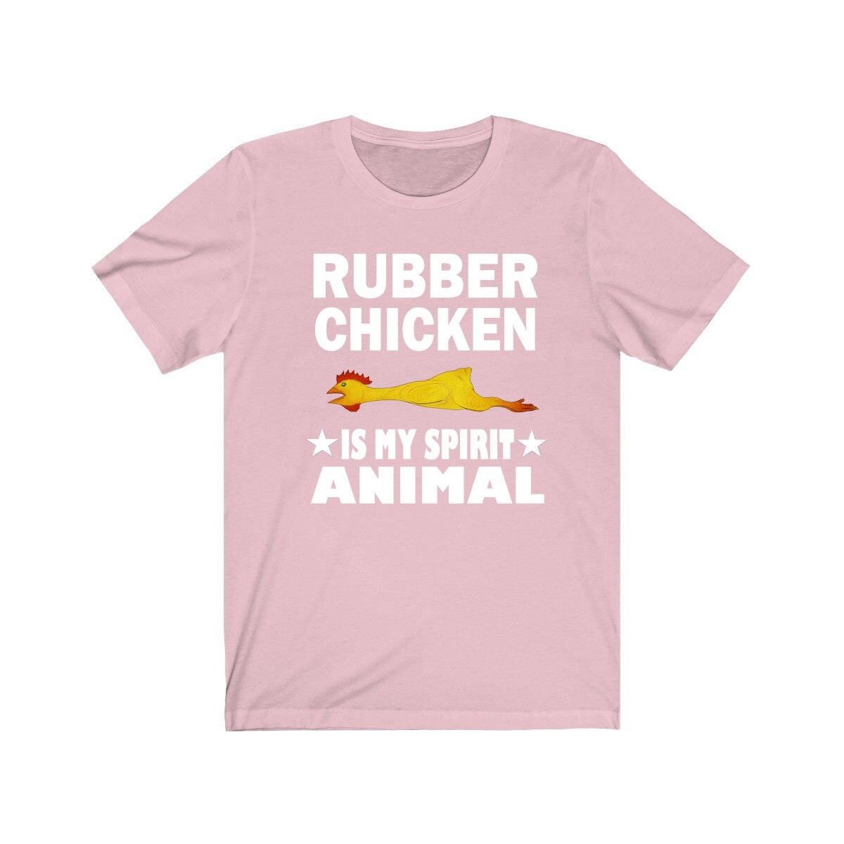 Rubber Chicken Is My Spirit Animal Shirt - rubber chicken print design