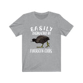 Easily Distracted By American Coots Shirt, Bird Lover Shirt, Birding Shirt, Birding Lover Gift,  Adult Toddler Kids T-Shirt Image 1