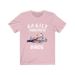 Easily Distracted By Birds Shirt - bird print design