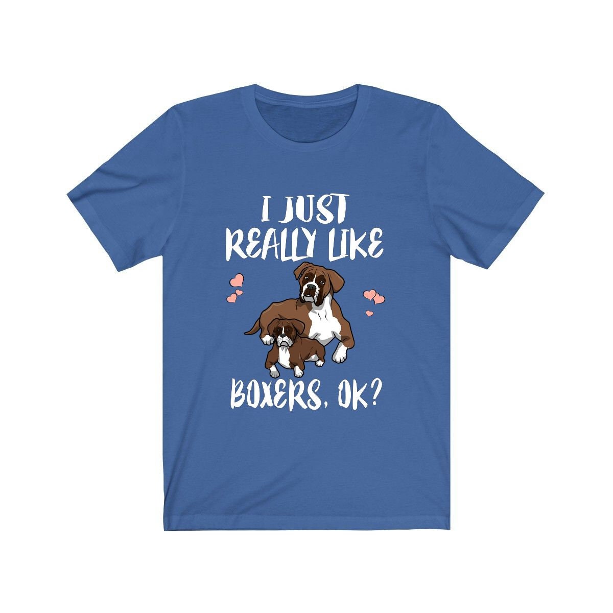I Just Really Like Boxers Dogs Shirt - Boxer print design