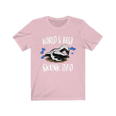 World's Best Skunk Dad Shirt - skunk print design