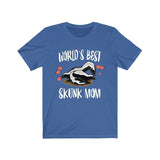 Wold's Best Skunk Mom Shirt, Skunk Lover Shirt, Skunk Shirt, Skunk Owner Shirt, Skunk Lover Boy Girl Shirt Image 3