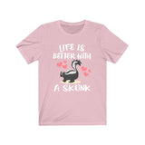 Life Is Better With A Skunk Shirt, Skunk Lover Shirt, Skunk Shirt, Skunk Owner Shirt, Skunk Funny Boy Girl Shirt Image 4