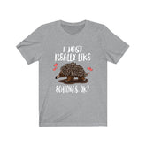 I Just Really Like Echidnas Ok Shirt, Echidna Lover Shirt, Echidna Gift, Echidna Animal Lover Adult Toddler Infant Kids Gift T-Shirt Image 1