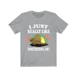 I Just Really Like Dimetrodon Dinosaurs Shirt, Dimetrodon Lover Shirt, Dinosaur Lover Gift, Dimetrodon Dinosaur Gift T-Shirt Image 3