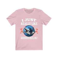 I just really like kronosaurus ok Cretaceous marine pliosaur tee