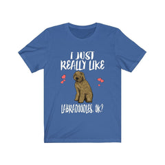 I Just Really Like Labradoodles T-Shirt - labradoodle print design