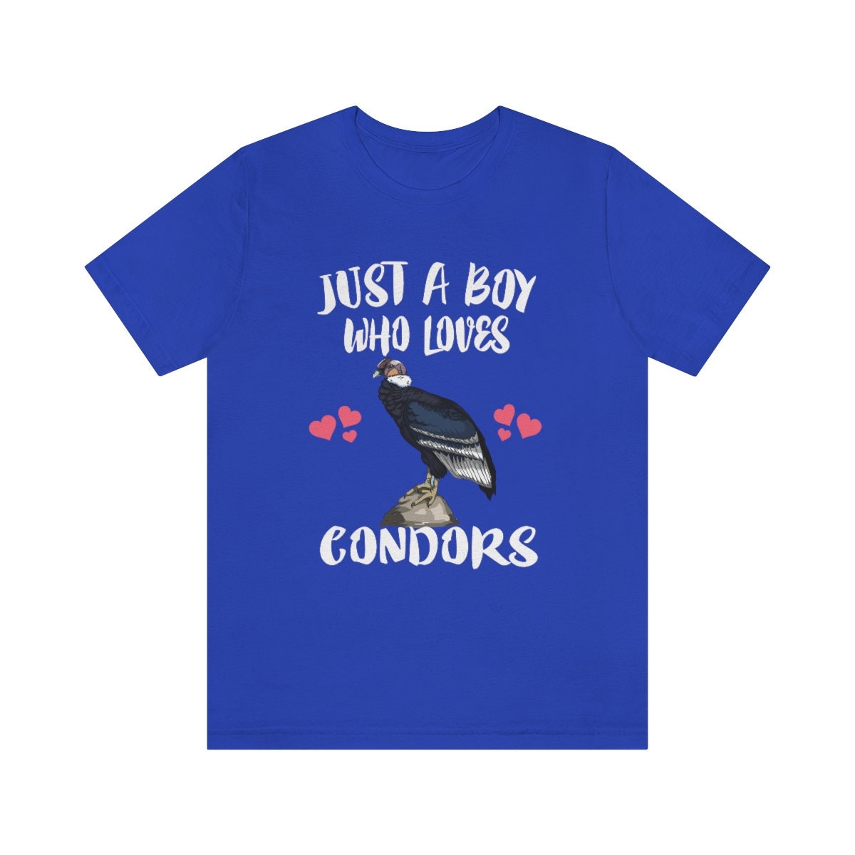 Just A Boy Who Loves Condors Birds Shirt - condor print design