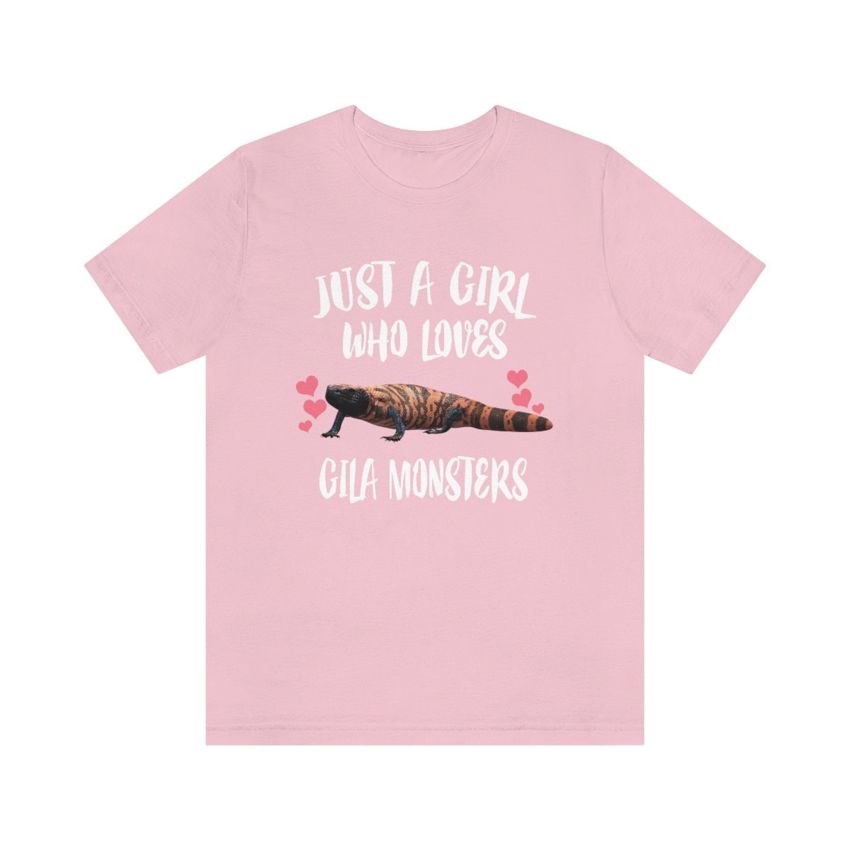 Just A Girl Who Loves Gila Monsters Shirt - Gila Monster print design