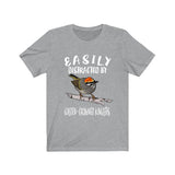 Easily Distracted By Golden-crowned Kinglets Bird Shirt, Kinglet Lover Shirt, Birding Shirt, Bird Funny Gift, Animal Shirt Image 3
