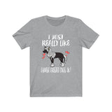 I Just Really Like Chinese Crested Dogs Shirt, Crested Dog Lover Shirt, Dog Shirt, Dog Lover Gift, Animal Adult Kids T-Shirt Image 3