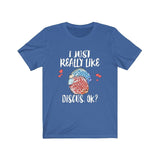 I Just Really Like Discus Ok Fish Shirt, Discus Lover Shirt, Discus Shirt, Discus Lover Gift, Boy Girl Shirt Image 2