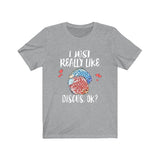 I Just Really Like Discus Ok Fish Shirt, Discus Lover Shirt, Discus Shirt, Discus Lover Gift, Boy Girl Shirt Image 3