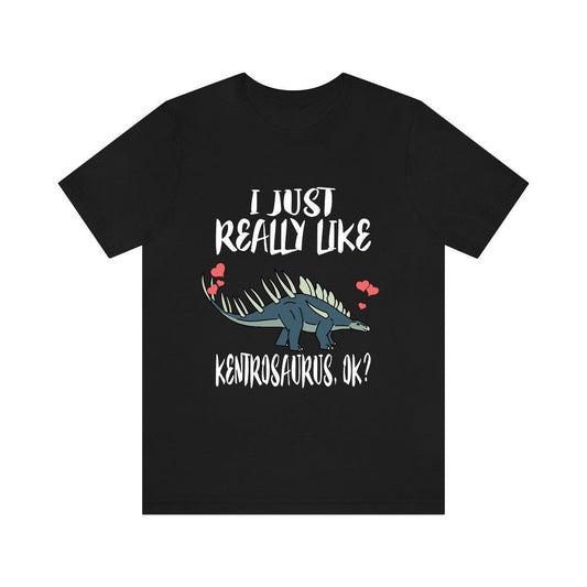 I just really like kentrosaurus Jurassic armored dinosaur tee