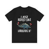 I Just Really Like Kentrosaurus Dinosaur Shirt, Kentrosaurus Lover Shirt, Dinosaur Animal Lover Adult Toddler Infant Kids Gift T-Shirt Image 1