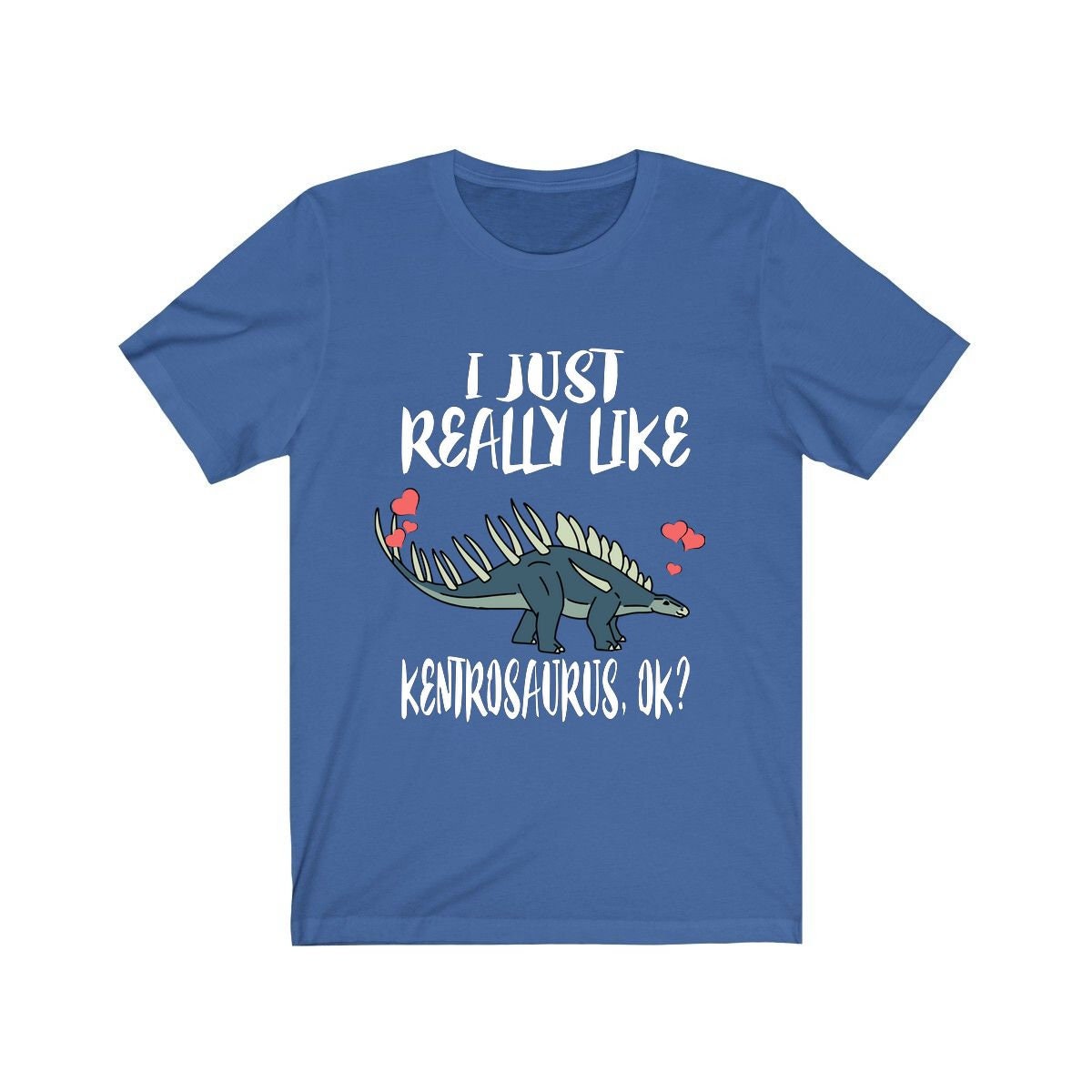I just really like kentrosaurus Jurassic armored dinosaur tee