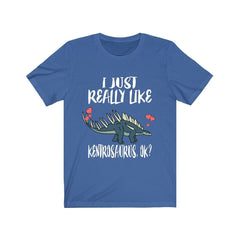 I just really like kentrosaurus Jurassic armored dinosaur tee